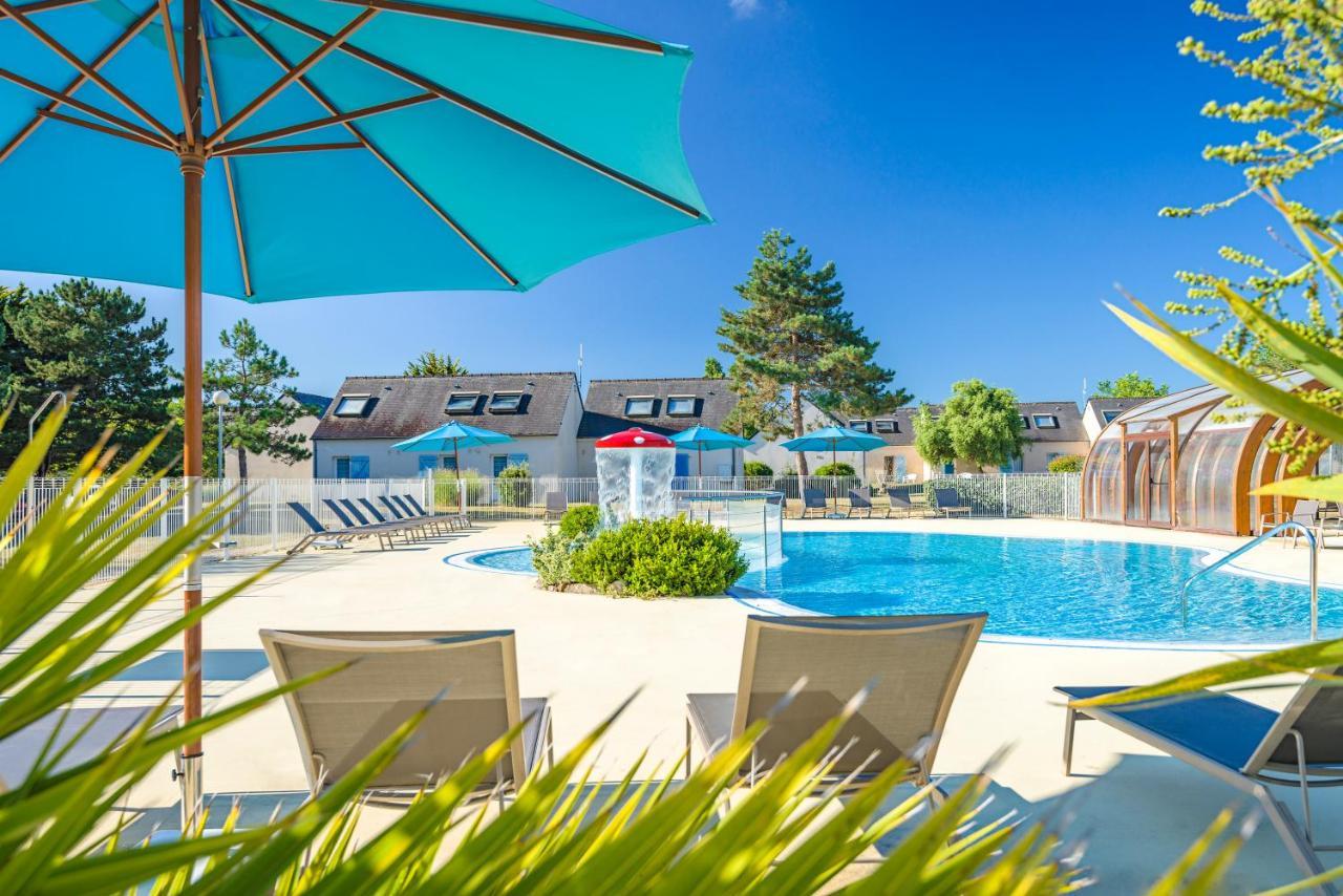 Hotel Azureva Kerjouanno Arzon Exterior foto